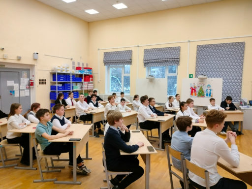 Сотрудники компании «Михайлов и Партнеры» в честь Дня Конституции провели лекцию в школе